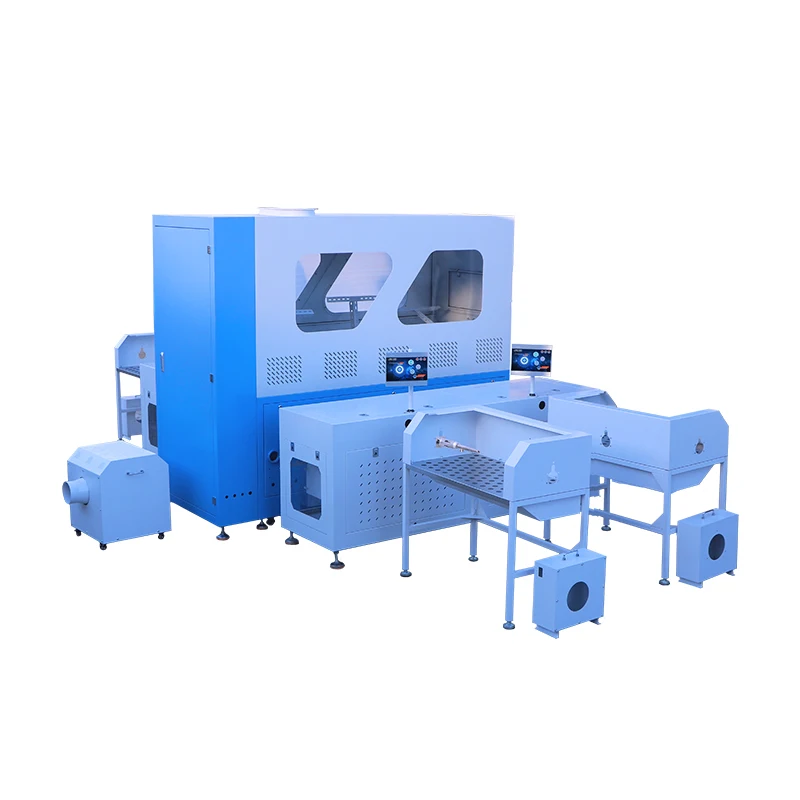 Single-Phase Electric Drive Weighing Cycle Down Feather Jacket Filling Machine