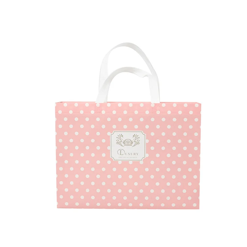 OEM Factory Ultrasonic Full Print Non-Woven Laminated Tote Bag Premium Quality Shopping Bag