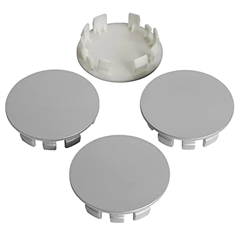 60mm ABS Aluminum Logo Carbon Fiber Pattern Car Wheel Center Hub C aps Cover Fibre Car Rim Hubcap Badge Styling Accessories