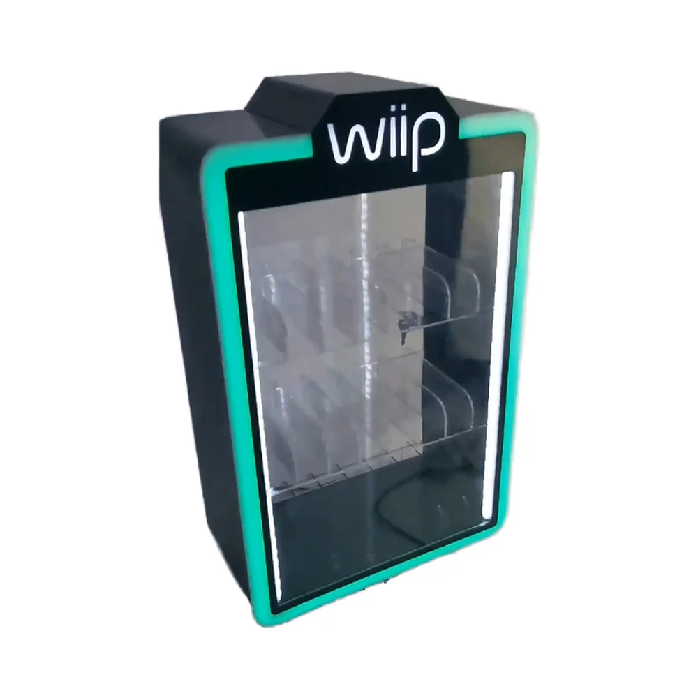 Convenience store counter acrylic cigarette display dispenser Smoke shop 3 layers cigarette display box