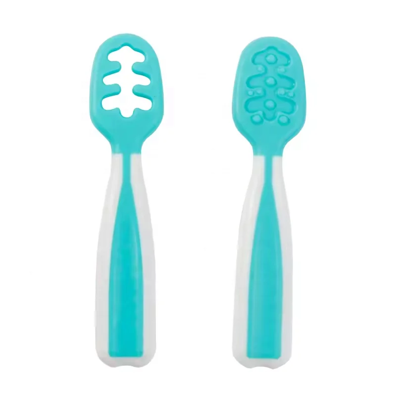 Food Grade Baby Spoon Feeder Training Baby Spoons BPA Free Stage 1 and Stage 2 Toddler Utensils