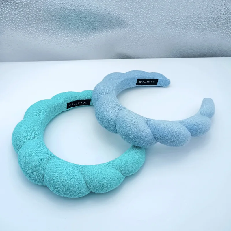 Novel and creative high - grade sponge hair hoop head towel flannelette headdress