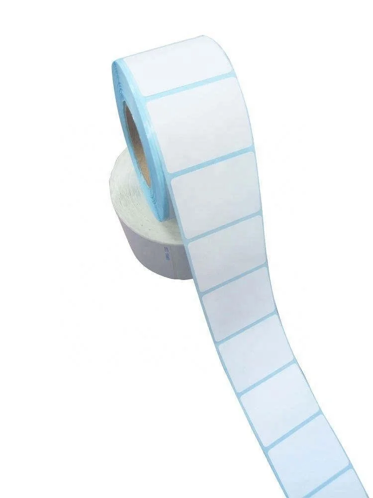 Low Price Scratch Resistance Strong Viscosity Sticker Barcodes Direct White Direct Thermal Labels