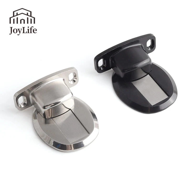 No Drilling Floor Mount Magnetic Door Stopper - Invisible Magnetic Door Stops Wall Prop Hold Open Door Stop