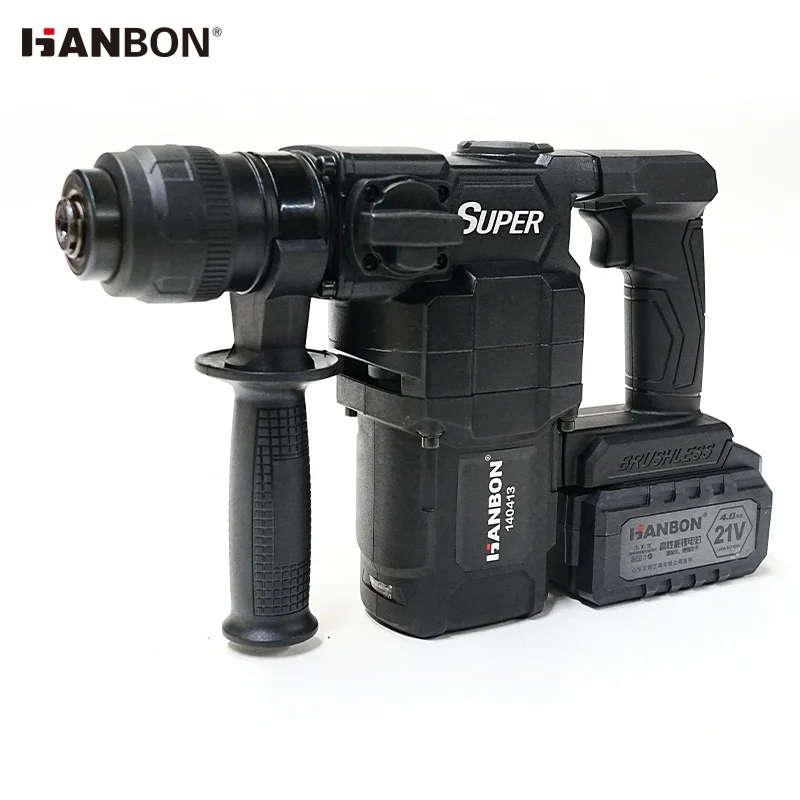 Electric 21V Lithium Battery Powerful Cordless Hammer Drill