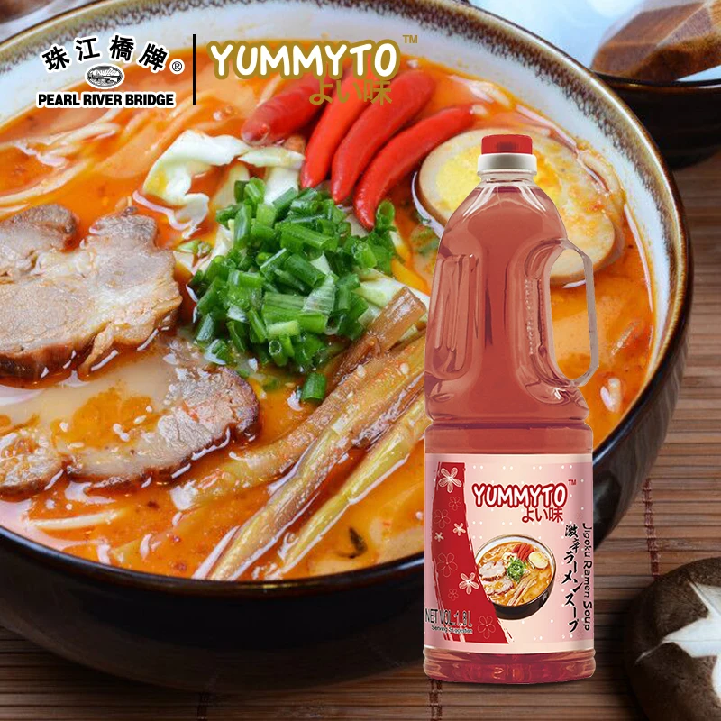 Wholesale Factory Price Jigoku Ramen Soup 1.8L bottle Ramen Soup of PRB