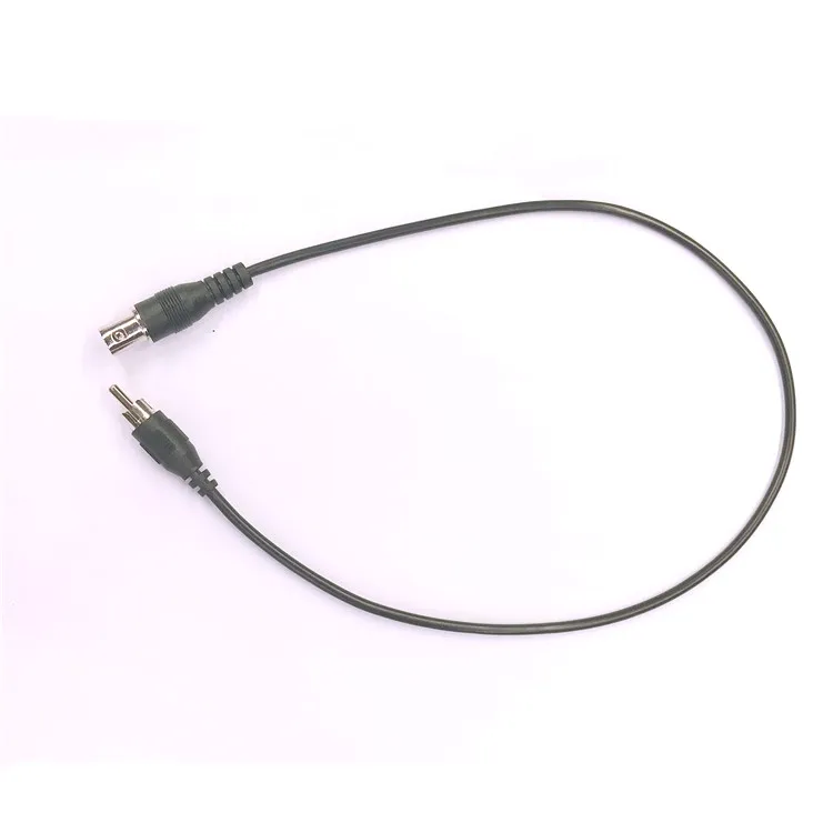 BNC female to RCA Male coaxial  CCTV camera cable assembly