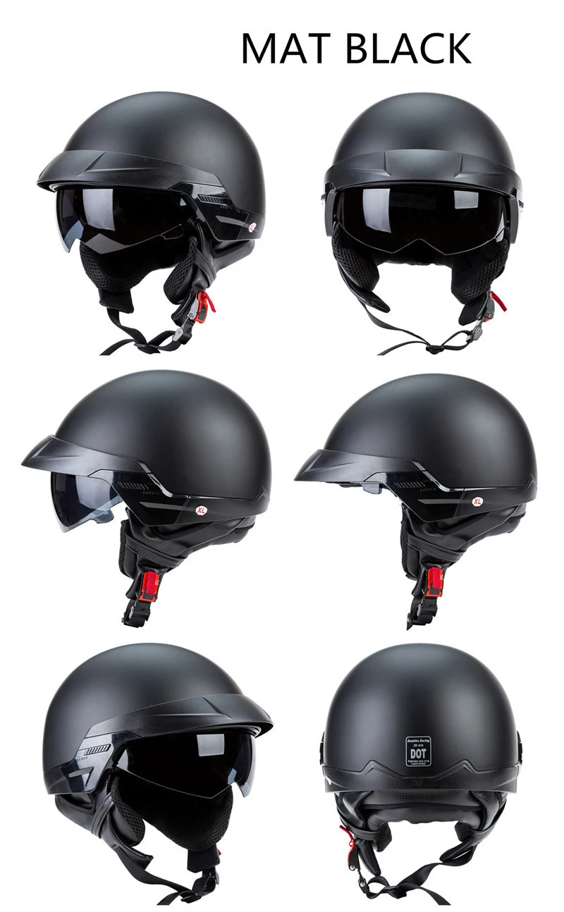 2022 Integrity Seller Harey Cruise Helmet America Convintage High Quality DOT Certification Uv Glass Helmet For Motorcycle Dot