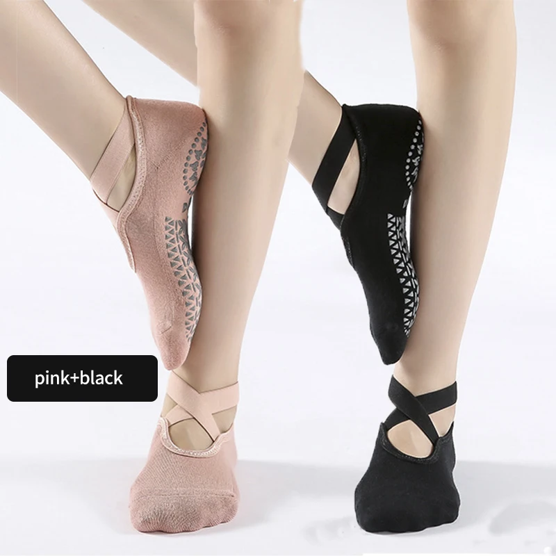 Paidu manufacturer one dollar items Yoga Socks for Women Pilates Ballet Dance Cotton Socks Anti-slip Woman Sport Sock Gym