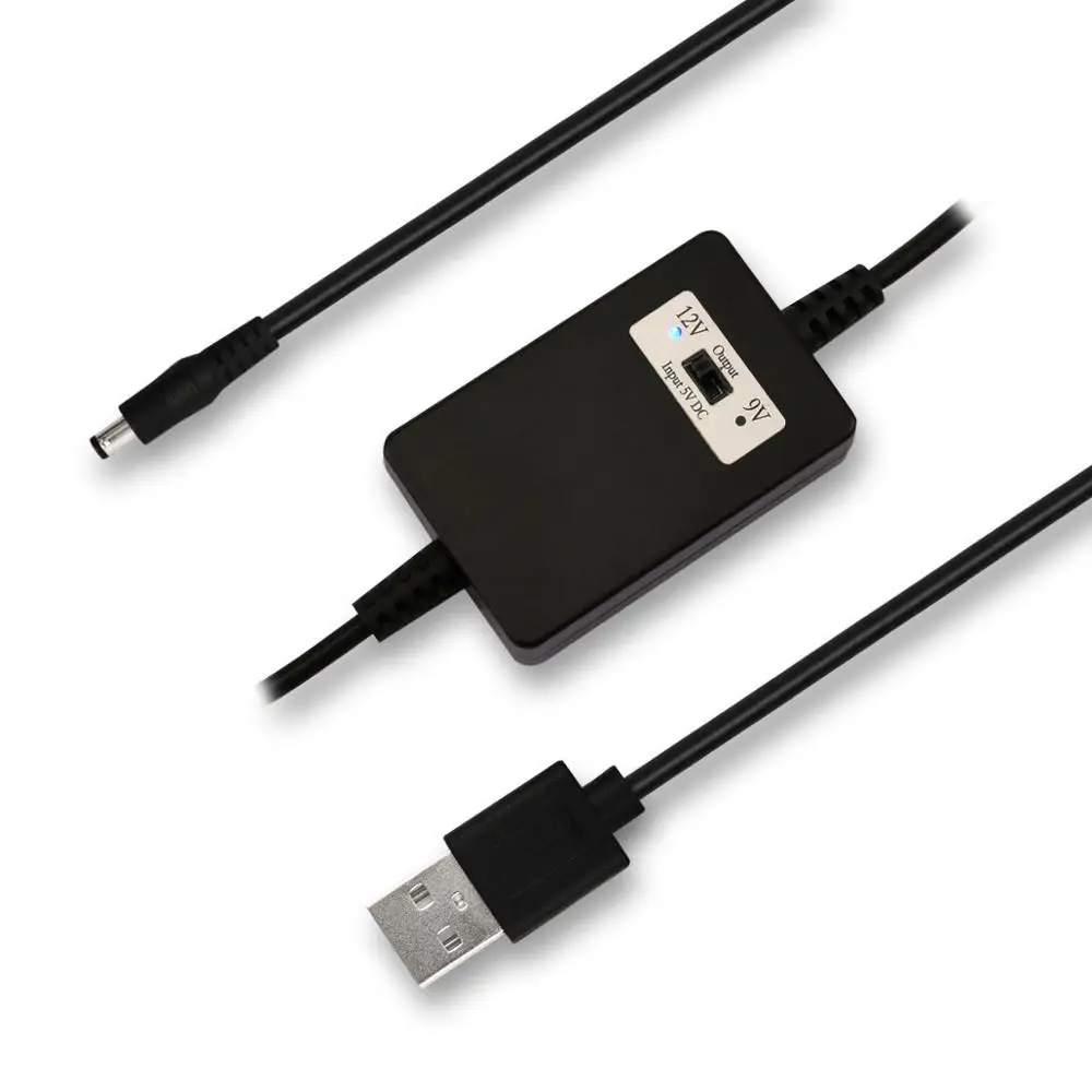 Водонепроницаемый 5 В до 12 step up конвертер USB к Dc трансформатор Boost Bulk модуль кабель конвертер