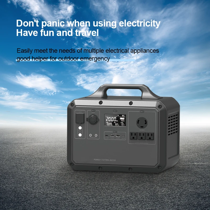 Intelligent Outdoor Mobile power supply with a capacity of 1021.2Wh