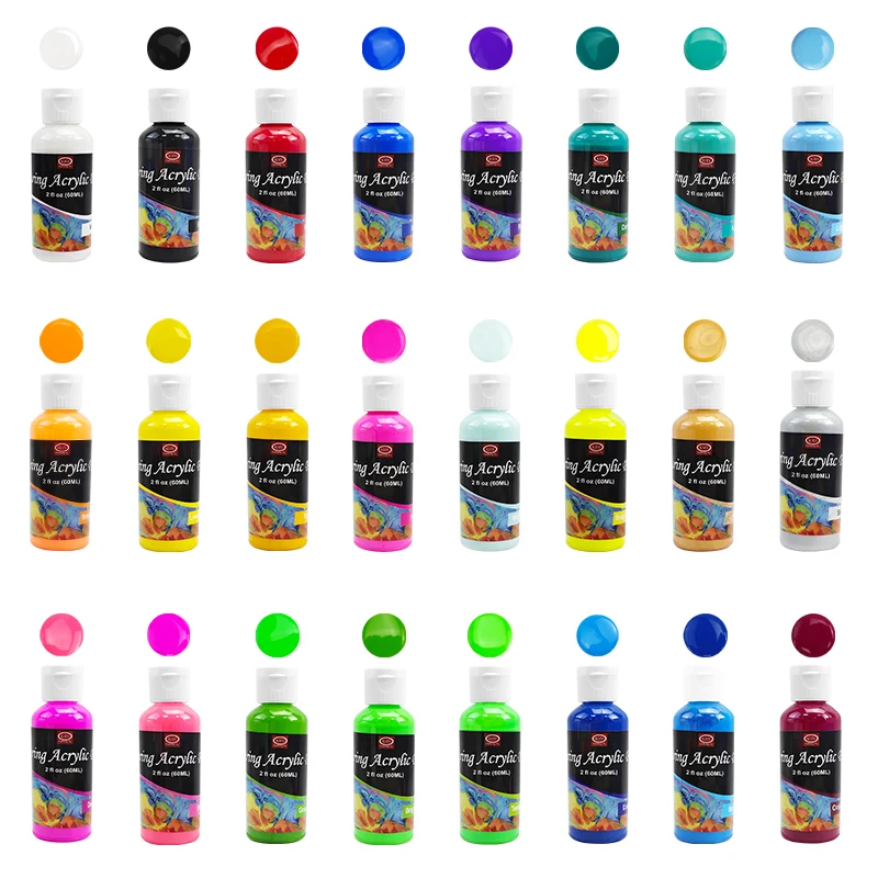 Teddy Giant White Solid Ceramic Art Set Diy Arylic Violent Acrylic Poring 3D Bear Fluid Paint