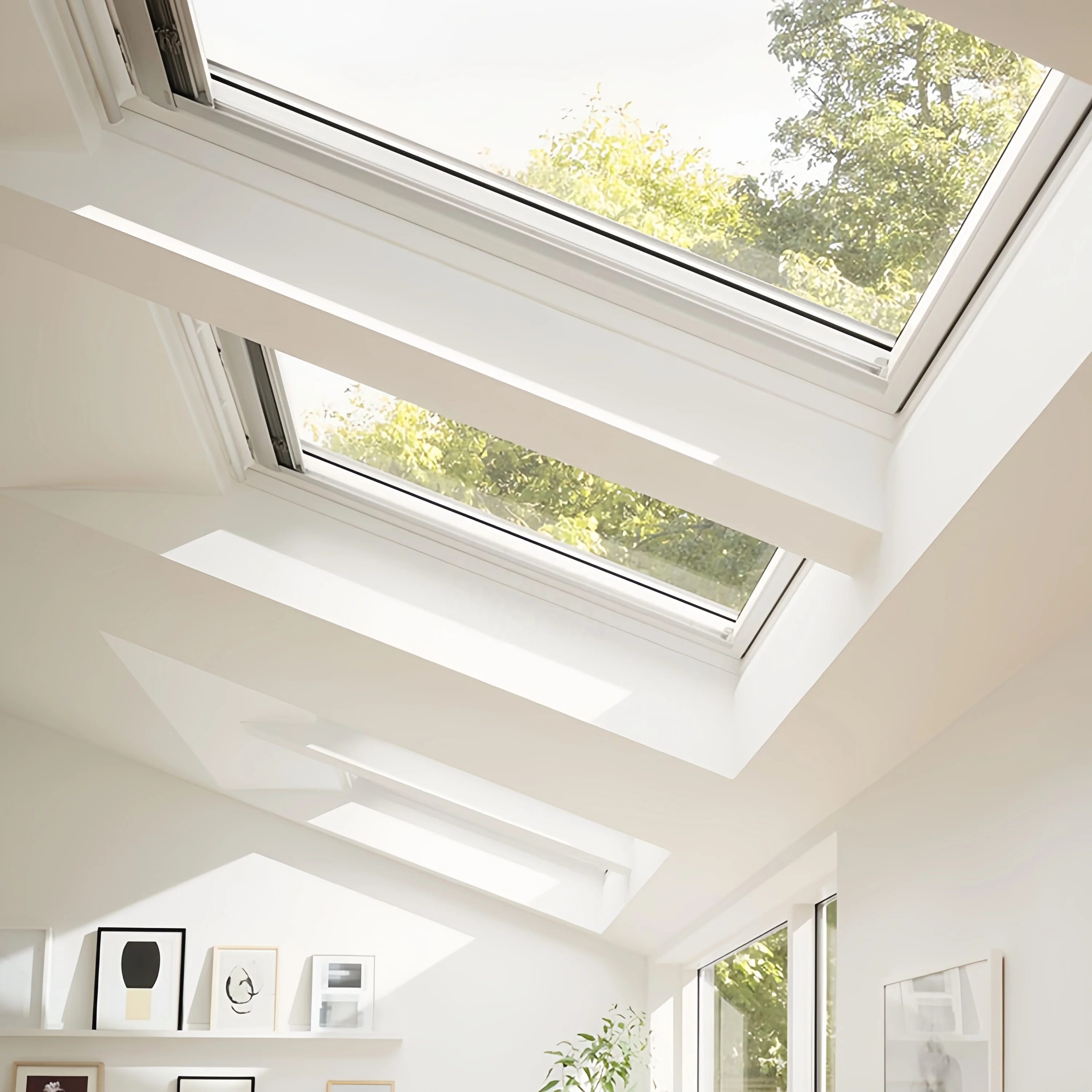 Customized made in China soundproof roof window aluminum Hurricane Impact dormer window with skylight/sloop roof window for sale