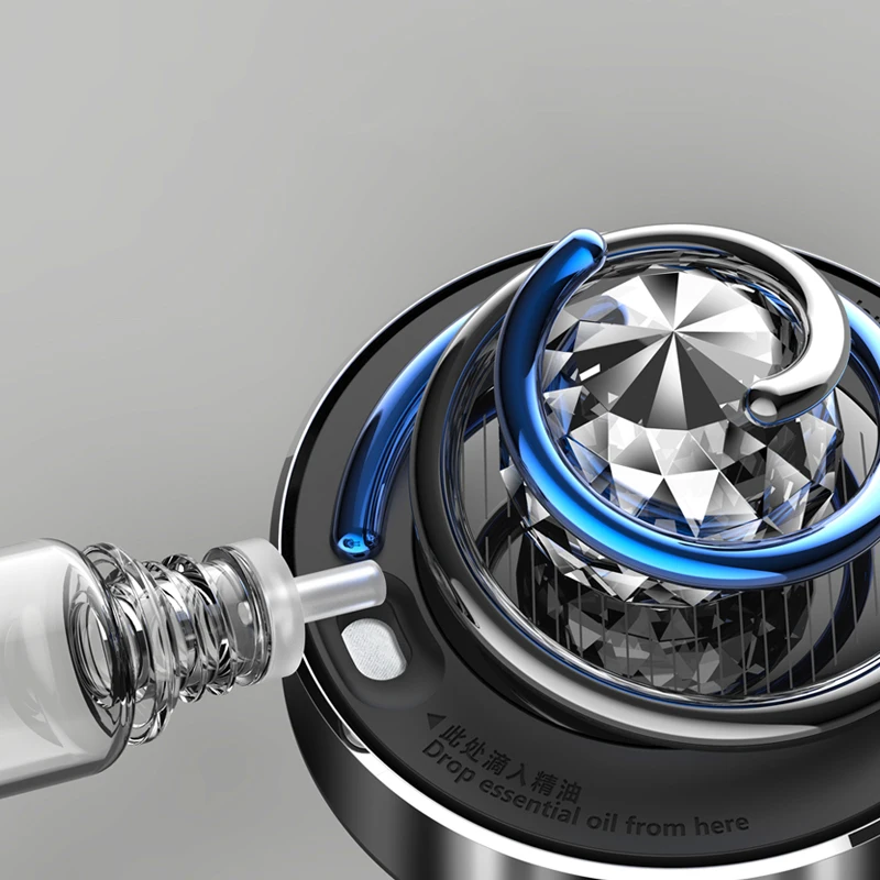 Car air freshener long lasting fragrance scent alloy interior decoration perfume