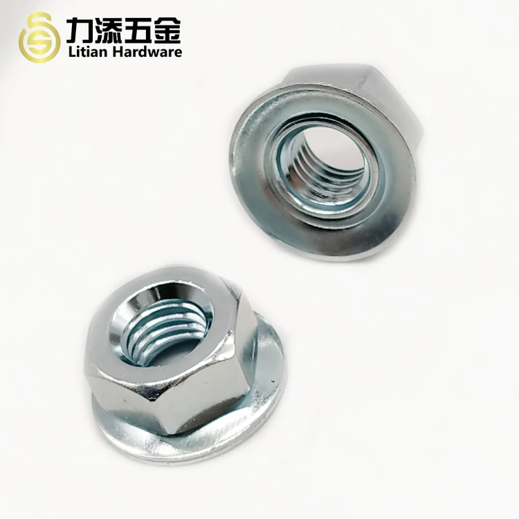 Hot sale stainless steel M7 galvanized conical flange hex nut