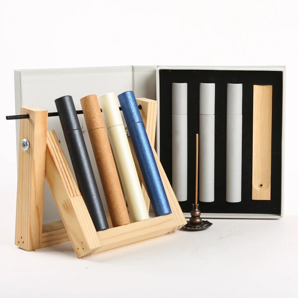 Wholesale Herbal burning Ati-odour Healthy Stick Incense, 105mm length 22 sticks Private Label Oud joss Incense