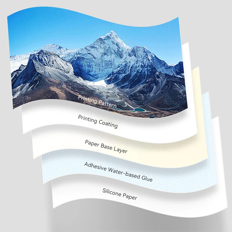 A3 A4 115-260GSM Size Portable Self Sticky Adhesive Photo Paper A4 For Inkjet Printers Printing