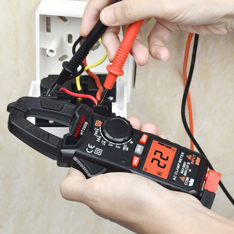 Цифровой мультиметр MAYILON Ht200b, измеритель напряжения и емкости с автоматическим выбором диапазона