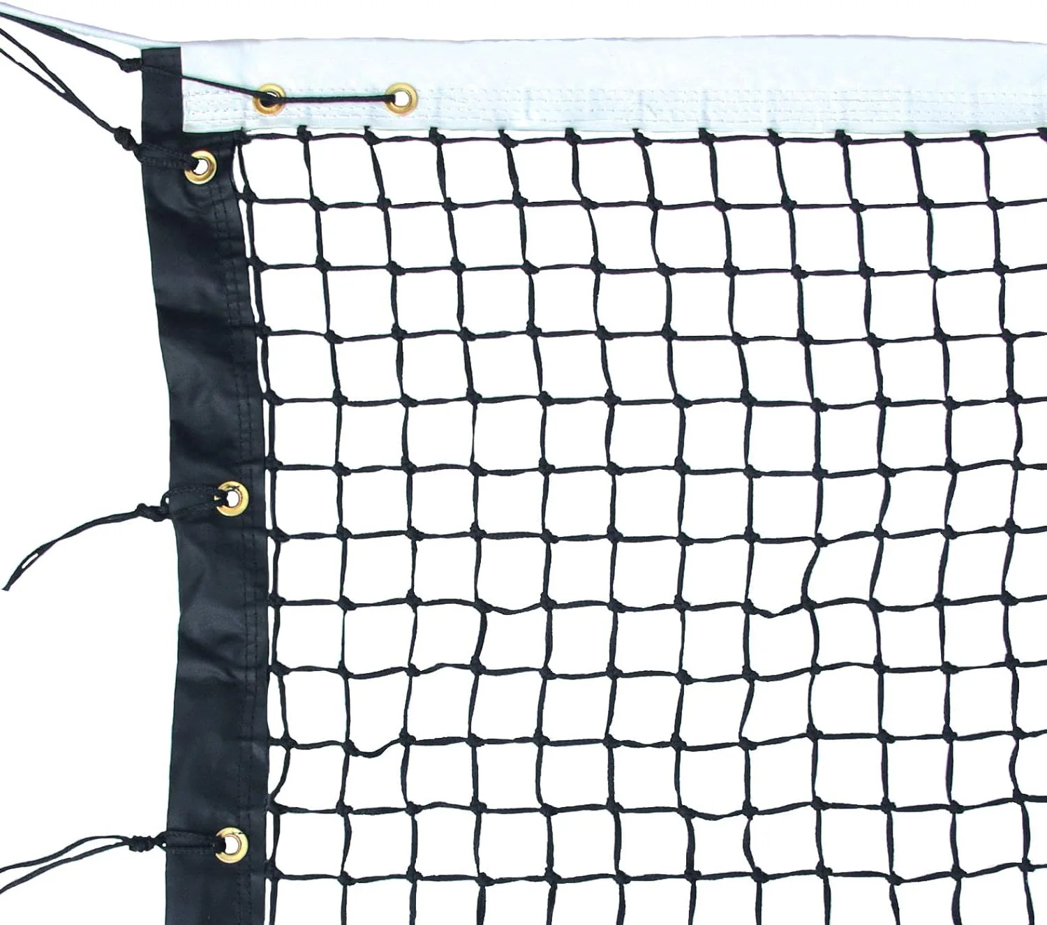 12.8*1.07m Tennis Net Doubles Tennis Net with Polyester Headband Super Pro Tennis Net
