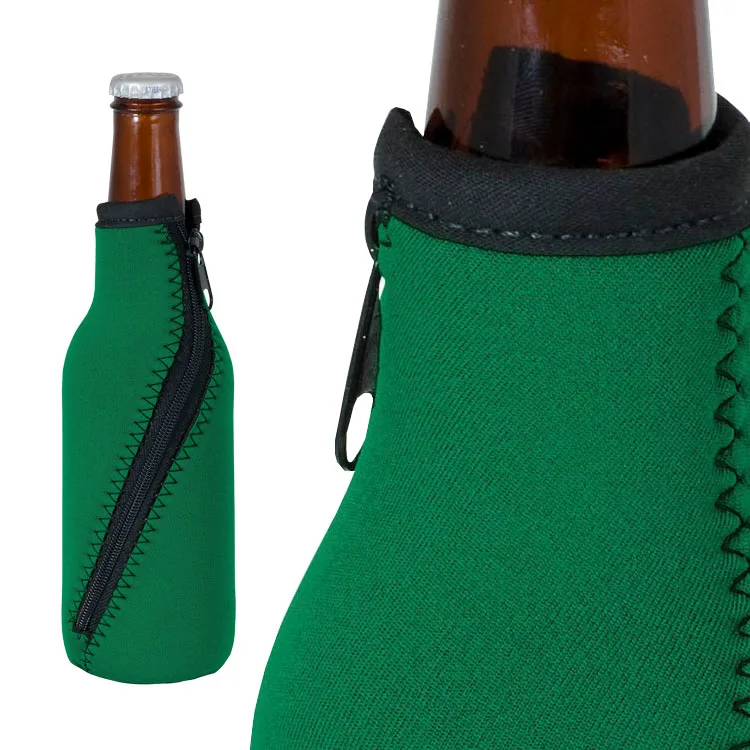 Изолятор для пивных бутылок охлаждающий рукав Неопреновый Изолированный с молнией