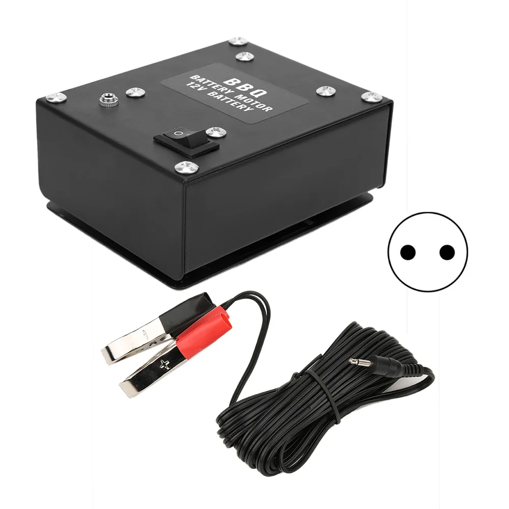 12V DC 3rpm BBQ Grill Rotating Motor Electric Barbecue Rotisserie Gear Box bbq Rotary Engine DIY Grilling Accessories And Parts