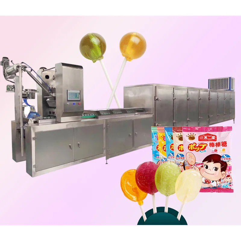 High speed lollipop production line photo lollipop production line full automatic lollipop machine in shanghai