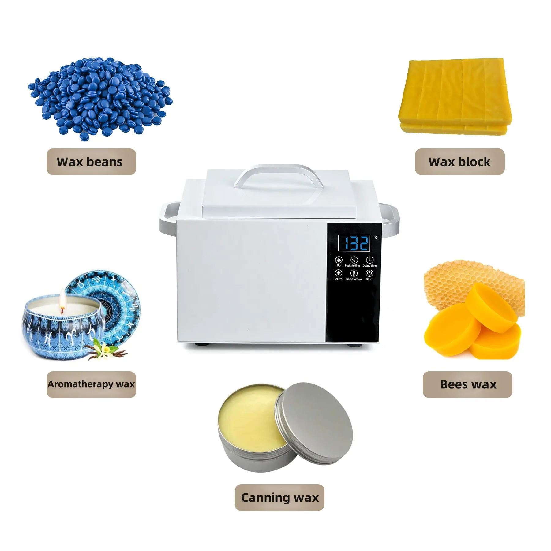 Wholesale Price Large Volume Depilatory Wax Heater Paraffin Wax Heating Machine Wax Melting Machine
