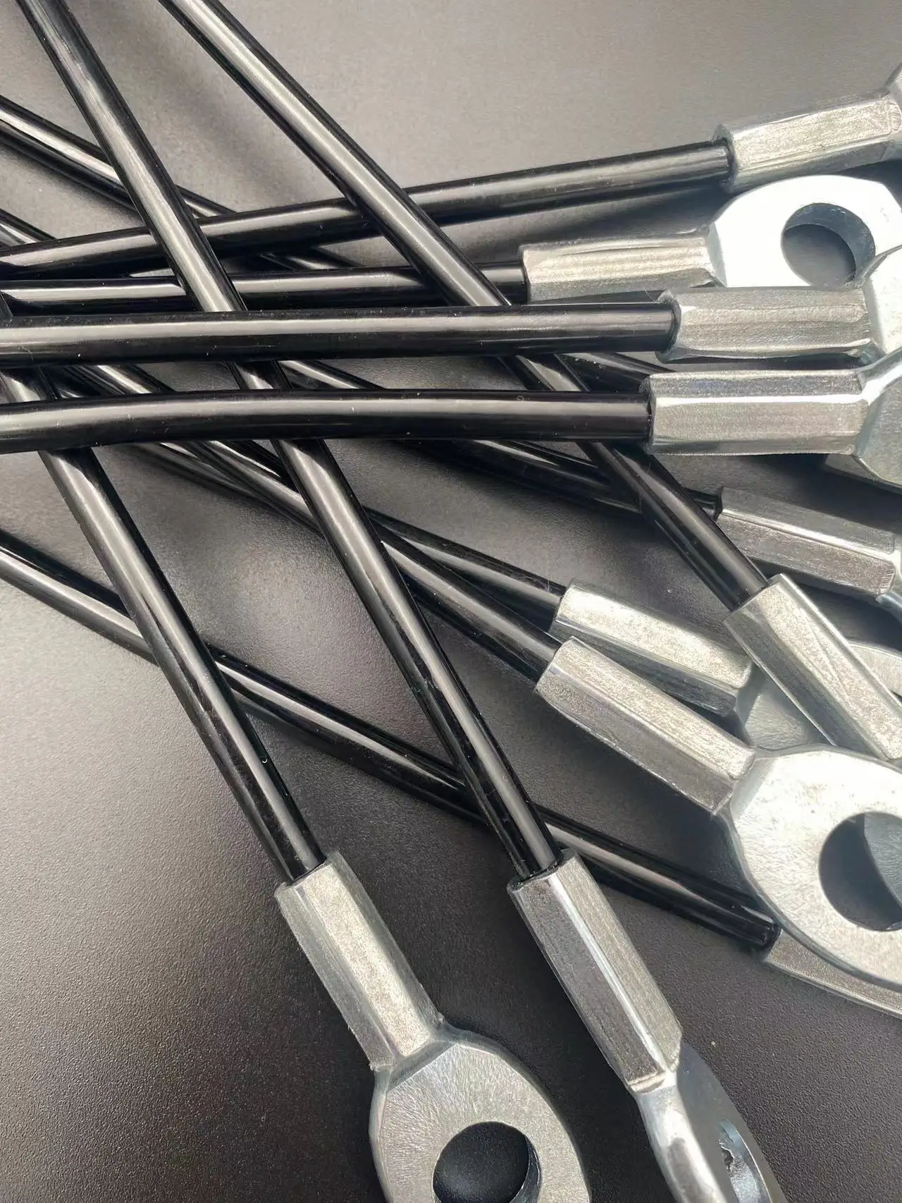 Commercial use Gym Cable Wire Rope Heavy Duty Steel Replacement Parts for Gym Fitness Cable Pulley Accessories 1/8' 3/16'