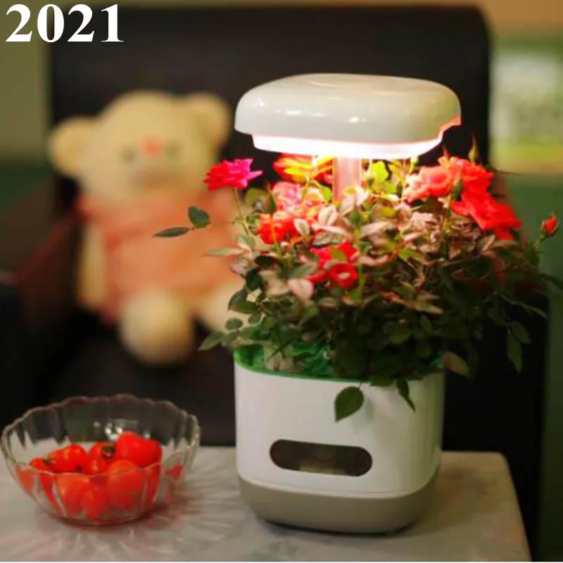 2021 Newest Wholesale Indoor Smart Hydroponic Growing System Garden LED Plant Grow Light for flower pots