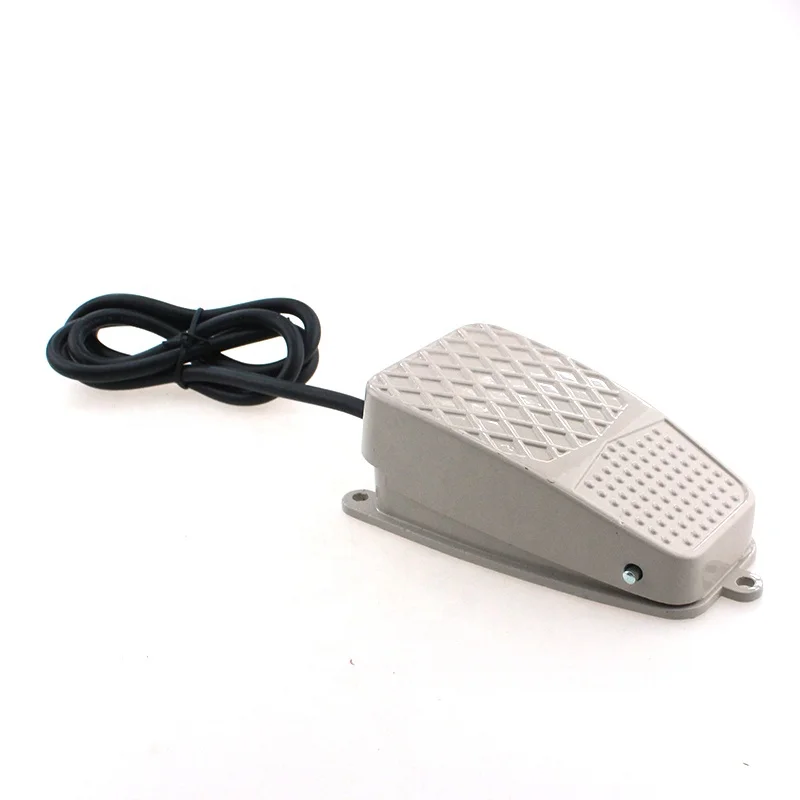 
FS-2 silver contact aluminium shell electric foot pedal switch 