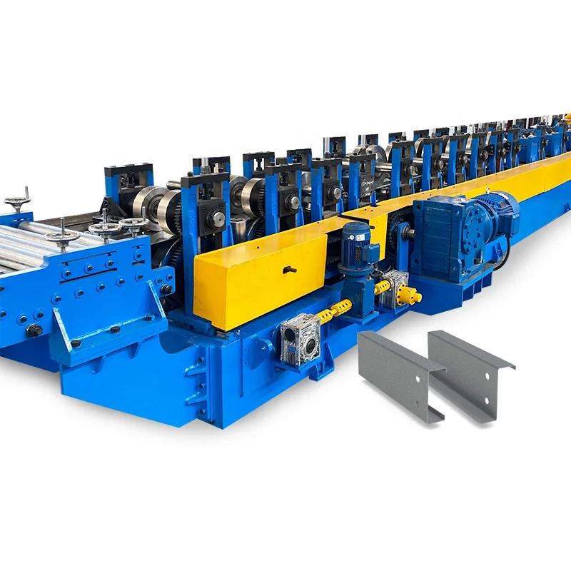  Quality Glavanized C&Z Channel Automatic Changing Size Interchangeable Purline Roll Making Forming