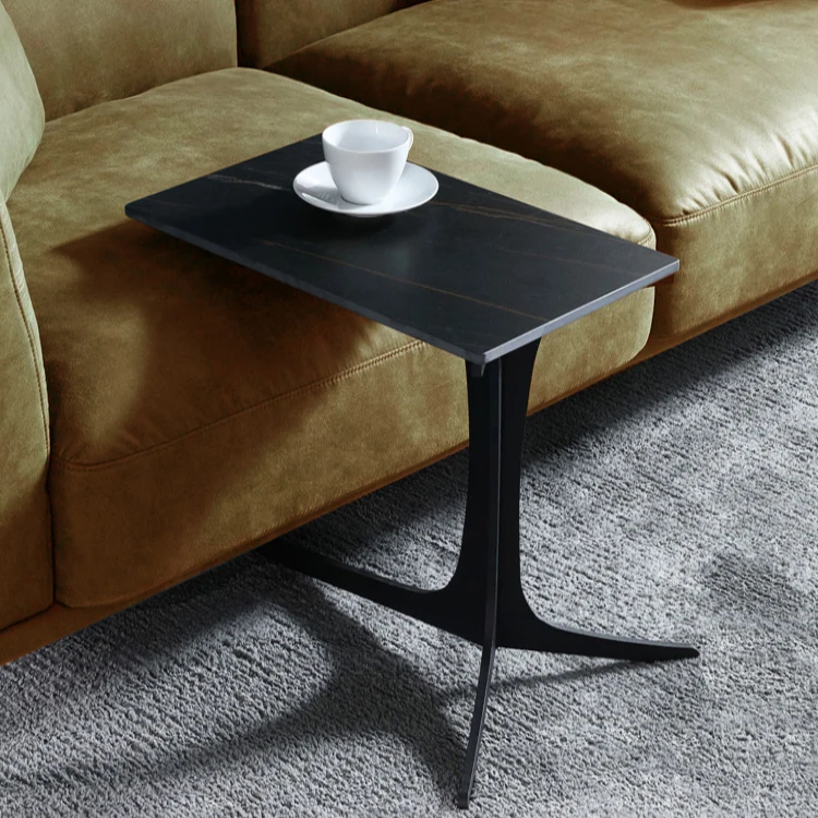 Hot sell amboo snack table sofa couch coffee end table bed side table Laptop desk modern furniture for home office Retro color