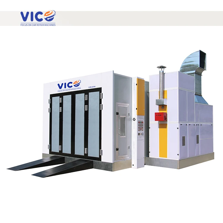 Yantai Vico VPB-SD88 auto spray booth car painting booth waterborne car spray booth spraybooth vehicle baking oven