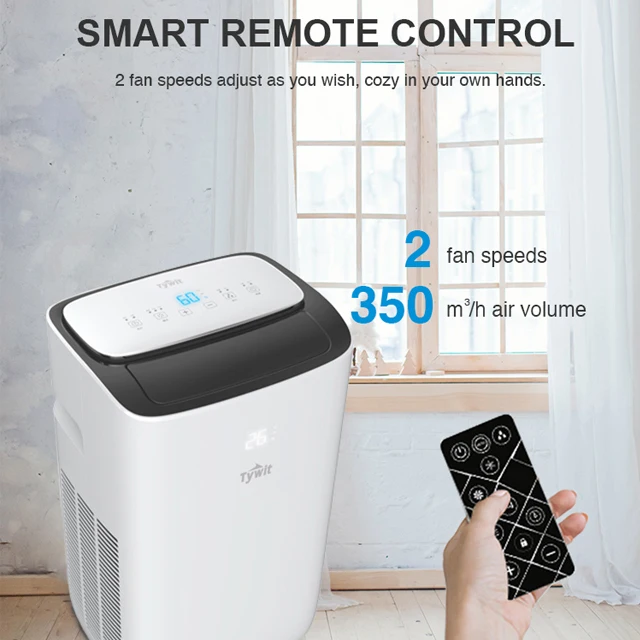 AC Portable 14000 BTU Portable Rechargeable Camping Air Conditioner for Home