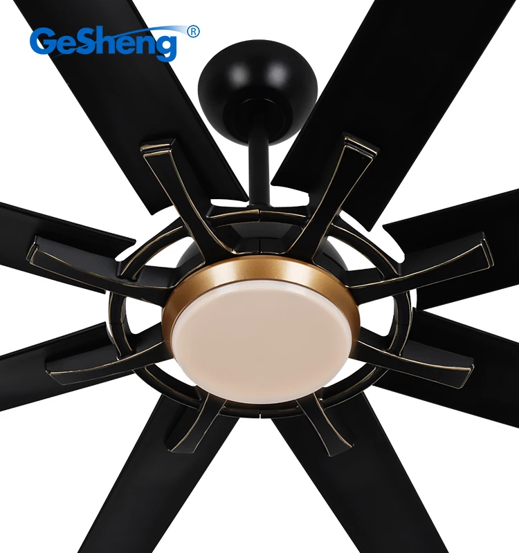 Factory industry big ceiling fans ventilador de techo 74 inch with 8 abs blades remote control  bldc ceiling fan