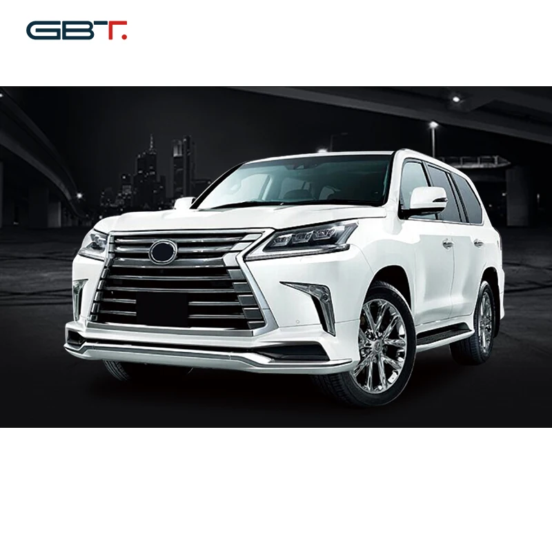 GBT 2016 LX570 Car Parts And Accessories Facelift Body Kit For 2016 Lexus LX570 Upgrade M Model Bumper Lip