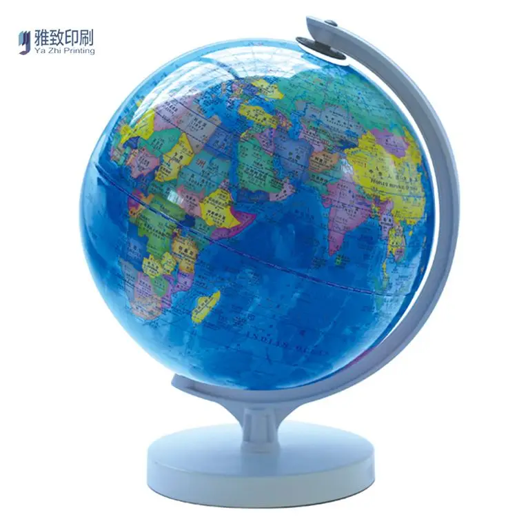 High quality teaching in English world map a globe