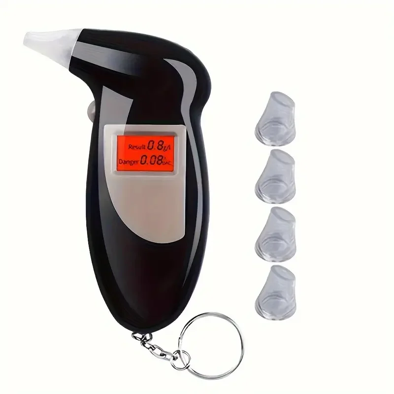 OEM Factory Customizable Portable Gas Digital Breathalyzer Alcohol Tester Digital Breath Portable Detector