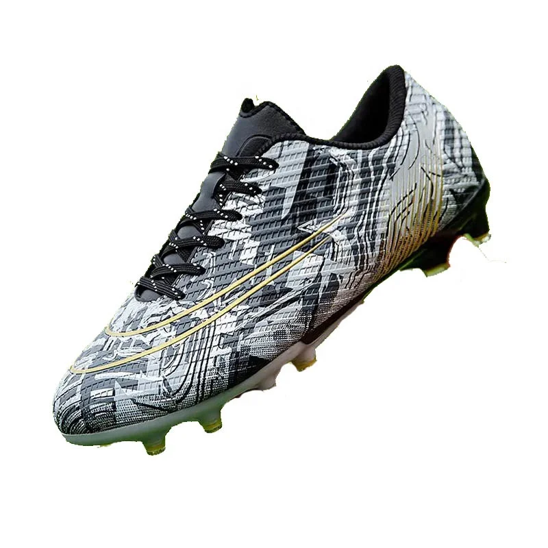 sports shoes Football Studs Football Soccer long Spikes unisex big size lace up student Football Shoes training soccer shoes