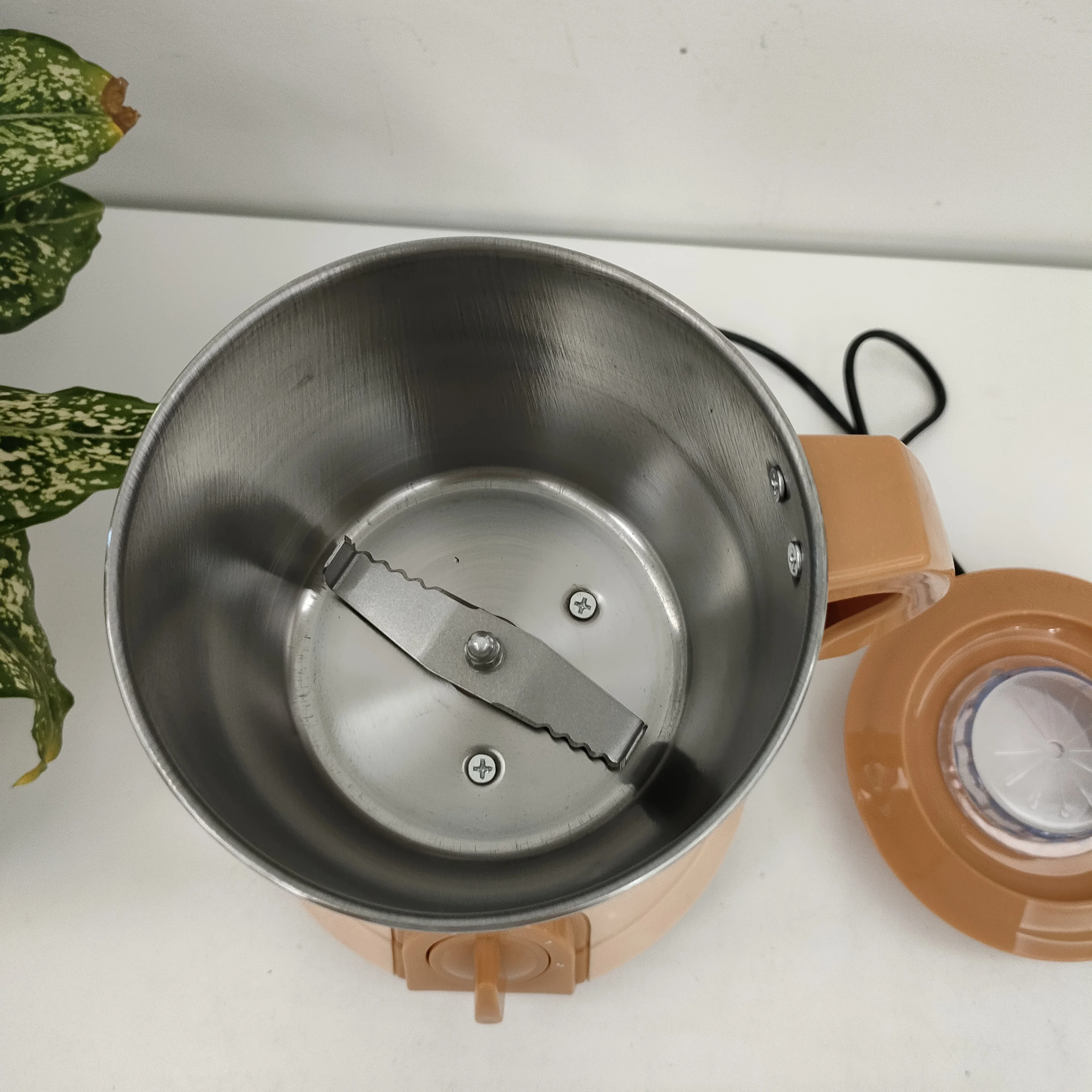 500ml Stainless Steel Electric Coffee Grinder Household Electric Juicer Food Mixer For Home