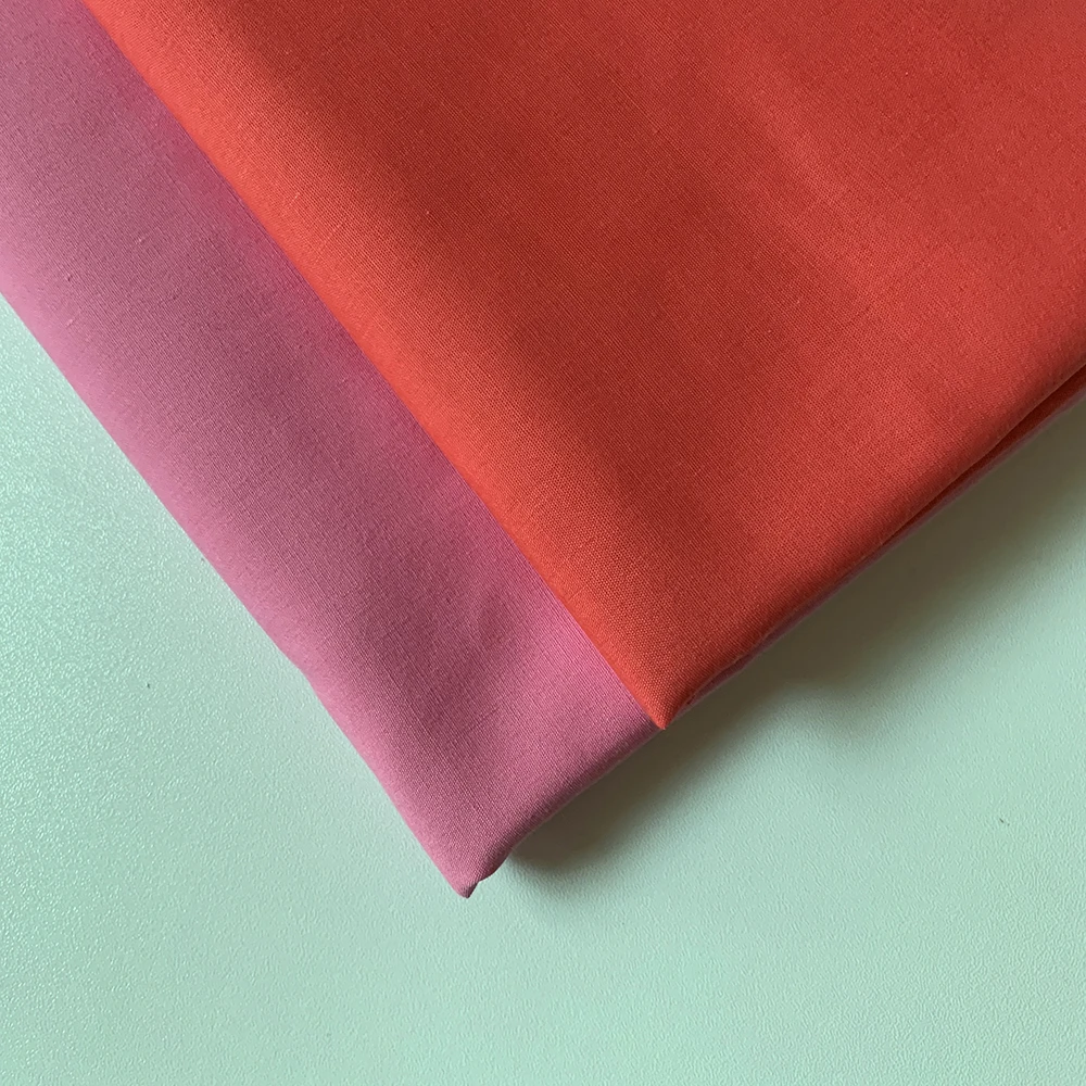 35 Cotton 115gsm Plain Weave Poplin Shirt Fabric 45*45 133*72 65 % Polyester Clothes Sweatshirt Fabric Lightweight 24h Online