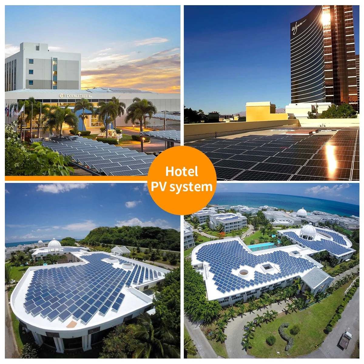 Complete Solar Panel System 100KW 200KW Hotels Resorts with battery for photovoltaic panel Customized Energy Storage System