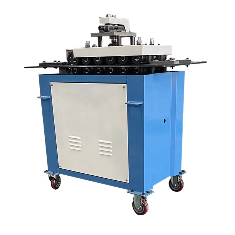 16 gauge multi-function air tube snap hvac duct sheet metal Pittsburgh lock making seamer former forming lockformer machine