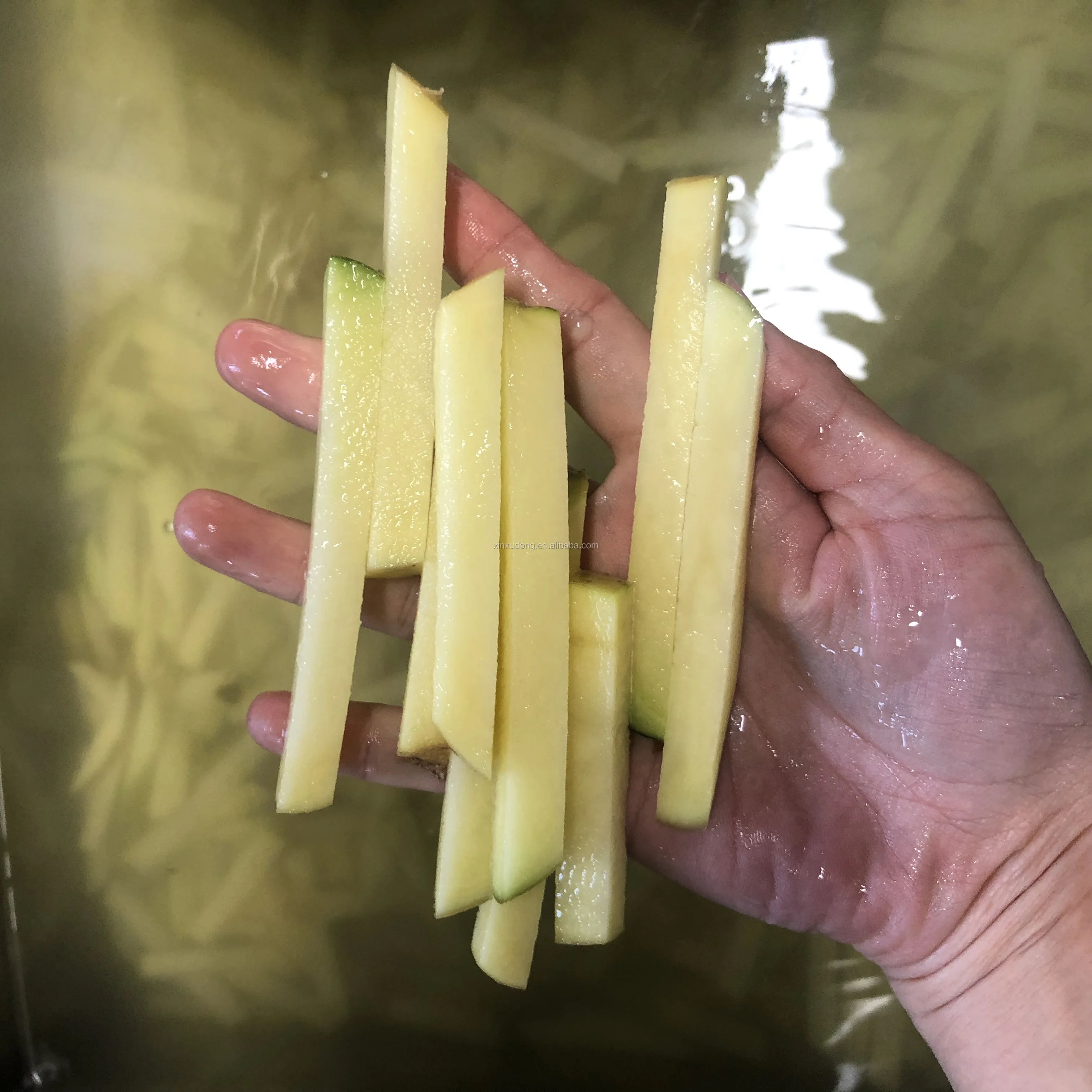  Картофельная морковка маленькие чипсы кубик картофель фри резка