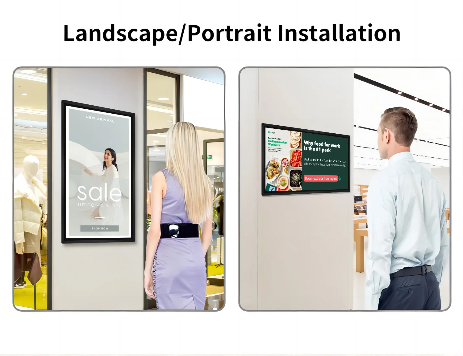 Ultra Slim 42 Inch  Capacitive Touch Display Game Monitor Available for Wall Mounting With Exceptional Clarity and Performance