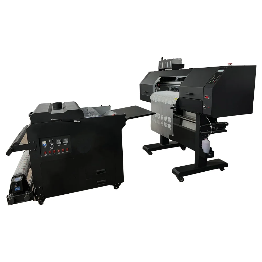 60cm DTF machine, A1 heat transfer PET film printing machine, 70cm digital Inkjet DTF printer for T-shirts