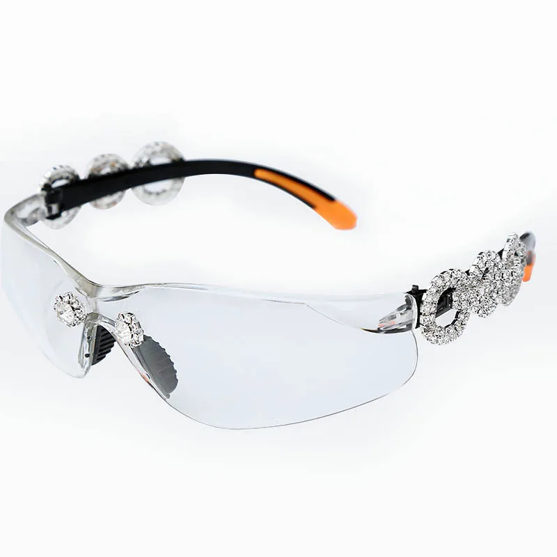 Luxury Diamond Sunglasses Men Women New Brand Designer Fashion Male Glasses Women Cat Eye Eyeglasses