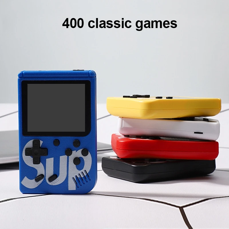 Портативная портативная игровая консоль Sup 400 в 1, Классическая Игровая приставка SUP