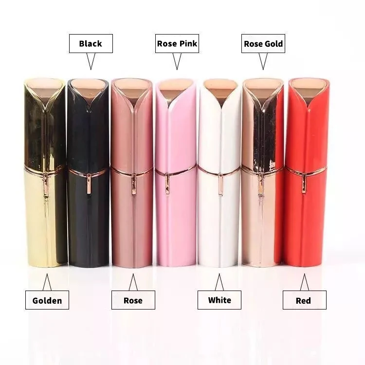 Facial Body Hair Removal Pen Electric Lip Shaving Painless Portable Remover women lipstick