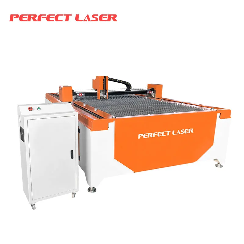  Идеальный лазер-высокая скорость 5 мм углеродистая сталь CNC плазменная режущая машина